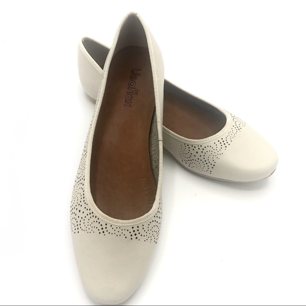 Leather-Casual Moccasin OFF white - AB9405